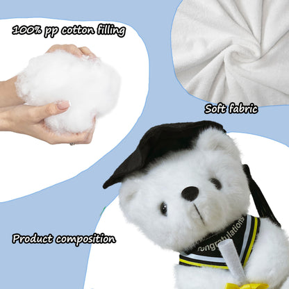 Ziyutam Graduation Bear Gifts for Class of 2026 Graduation Plush, Teddy Bear Stuffed Animal with Cap and Gown College High School Graduation Gifts for Boys & Girls