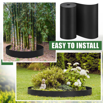 Briwooody 18 Inch x 147 ft Tree Root Barrier Plant Grass Weed Barrier Garden Edging for Landscape Edging Blocks