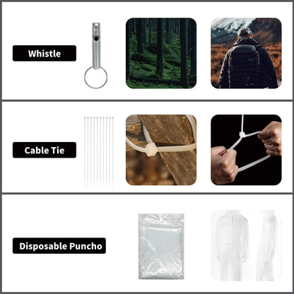 RHINO RESCUE Survival First Aid Kit, Emergency Kit Molle Pouch IFAK Medical Kit for Vehicles Car Camping Backpacking Hiking Hunting Ranger Green