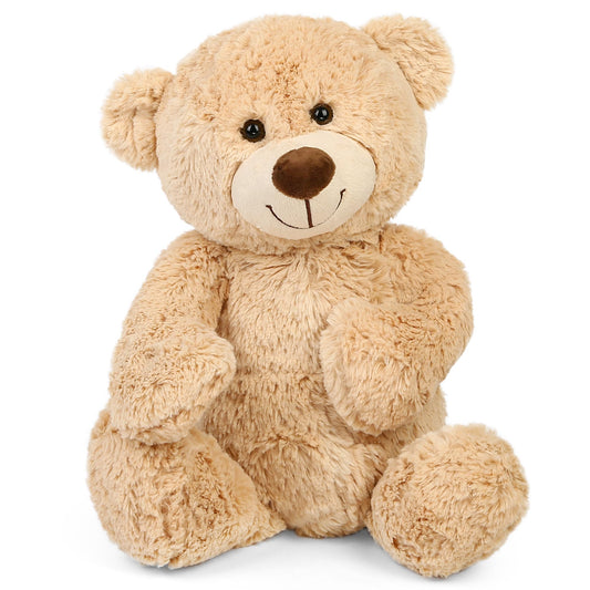 BenBen Teddy Bear Stuffed Animal, 18 inch Brown Stuffed Teddy Bear Plush Toy, Soft Plushies Gifts for Baby Shower, Easter Decorations