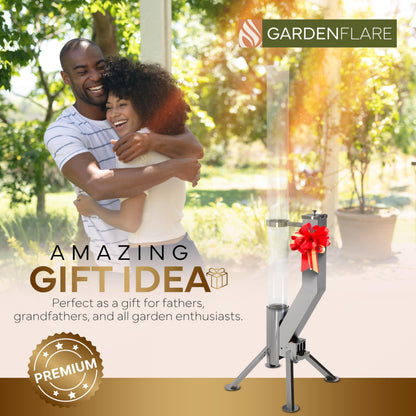 Gardenflare GARDENFLARE Stainless Steel Pellet Stove