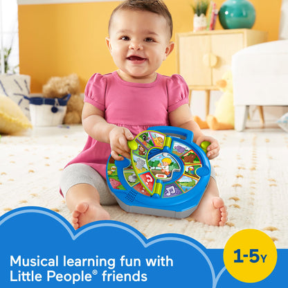 Fisher-Price Little People Toddler Learning Toy World of Animals See ‘N Say with Music and Sounds for Ages 18+ Months