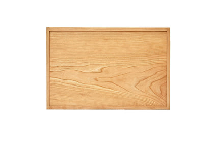 pandapark Wood Organizer Tray,Black Walnut,Desk & Drawer Storage Box (Cherry Master-4)