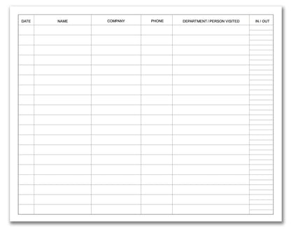 BookFactory Visitor Log Book Visitor Register Visitors Sign-in Book - 120 Pages, 8 7/8'' x 7'' - Burgundy Cover, Section Sewn Hardbound (Made in USA)