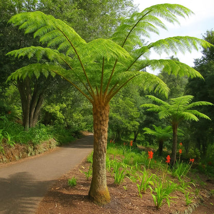 Australian Tree Fern (Sphaeropteris cooperi) – Live Lush Tropical Fern – USDA Certified - Legendary