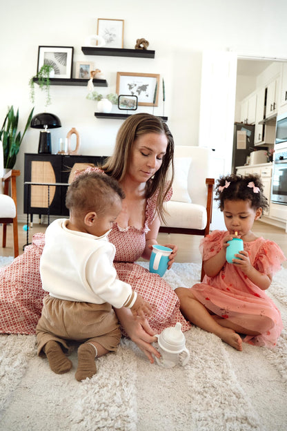 Tiny Trials Sippy Cup Variety Pack & Training Cup Set for Babies 6+ Months – Spill-Proof, Straw, Spout & 360° Trainer Cups Featuring Chicco, Lansinoh, Nuby & Munchkin – Baby Transition Cups Gift Set