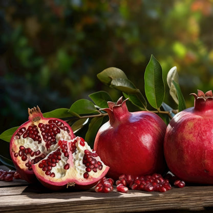 30 Pomegranate Seeds for Planting, Sweet Fresh Punica Fruit Seed, Non-GMO Heirloom Pomegranate Seed for Home Garden