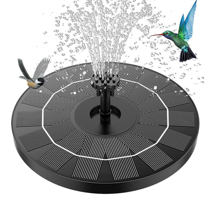 3.5W Solar Fountain for Bird Bath, Solar Water Fountain with Multiple Nozzles, 2026 New Solar Water Pump for Garden, Pond, Pool, Fish Tank and Outdoor