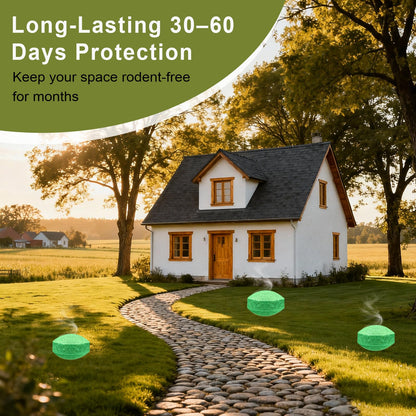 Rodent Repellent Balls 28 Pack, Mouse Repellent for Indoor & Outdoor Use, Long-Lasting Protection for Kitchen, Garden, and Home, Safe for Family and Pet