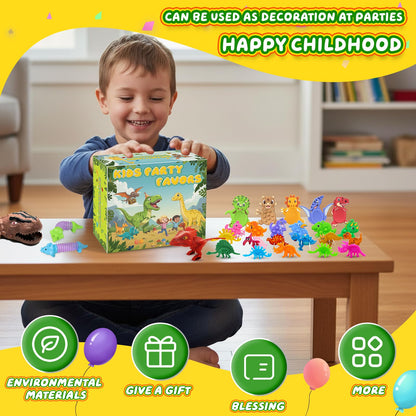 1000 PCS Party Favors for Kids, Dinosaur Sensory Fidget Toys Bulk, Treasure Chest for Kids Prizes, Easter Egg Fillers for Kid, Prize Box Toy for kid Classroom, Treasure Box Prizes, Pinata Stuffers