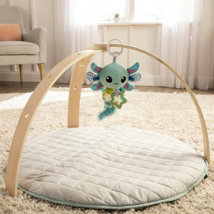 Lamaze Clip On Car Seat and Stroller Toy - Alise The Axolotl - Crinkle Car Seat Toys and Stroller Toys - Sensory Toys for Babies - Baby Gifts and Toddler Stocking Stuffers - Ages 0 Months and Up