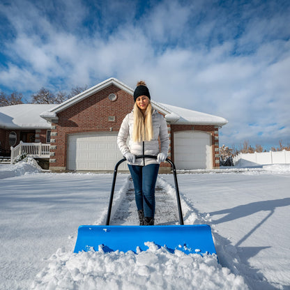Lifetime Snow Pusher, 42” Heavy Duty Snow Plow Shovel