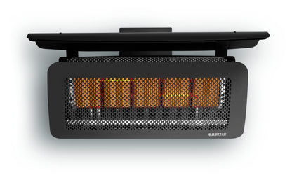 Bromic Tungsten Smart Heat 12000W Gas Patio Heater - Natural Gas (NG), 500 Series, 110V, Black Finish - BH0210003-1