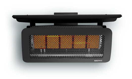 Bromic Tungsten Smart Heat 12000W Gas Patio Heater - Natural Gas (NG), 500 Series, 110V, Black Finish - BH0210003-1