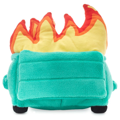 Hallmark Shoebox Dumpster Fire Plush with Sound and Motion (I Will Survive) Gift for Friends, Coworkers, Easter Gifts for Kids