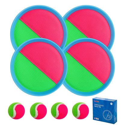 Mxiutery Toss and Catch Ball Game Toys for Kids Ages 4-8, Catch Paddle Toss-Upgraded Version Ball Sports Games for Boys Girls Christmas Birthday Gifts