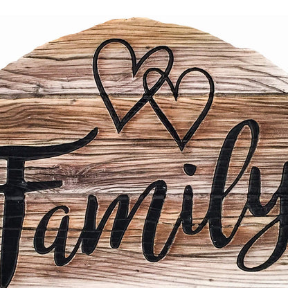 Spoontiques - Garden Décor - Family Stepping Stone - Decorative Stone for Garden