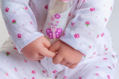 JC Toys 20-inch La Baby Soft Body Doll | Washable | Gift Set includes Magic Milk Bottle & Pacifier | Removable Pink Outfit | Perfect for Toddlers and Kids Ages 2+