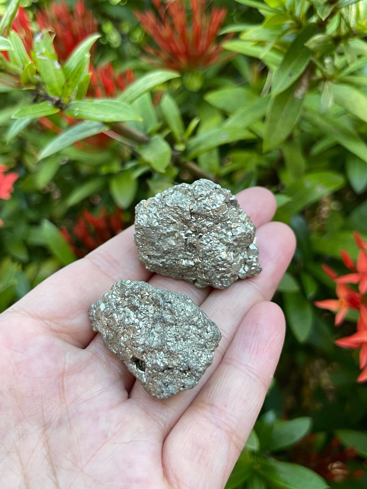 GAF TREASURES Wholesale Raw Pyrite Crystals, Natural Pyrite Stone, Natural Rough Pyrite Crystals, Pyrite Rough, Pyrite Healing Crystals (Pyrite, 0.5 Pound)