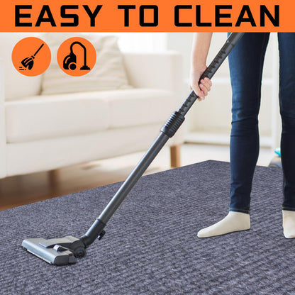 Runner Rugs 3 x 10 ft for Hallway with Rubber Backing, Non Slip Indoor Rug, Outdoor Runner Rug Waterproof, Custom Size Area Rugs for Entryway, Balcony, Patio, Kitchen, Garage, Stair, and Laundry