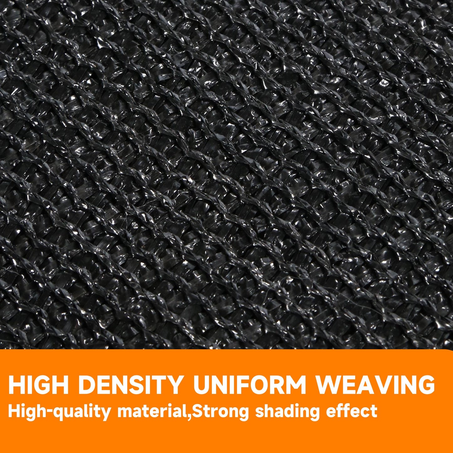 Eastarp 90% Shading Rate 20'x20' Black Shade Cloth,UV Resistant Durable Mesh Tarp with Grommets&Reinforced Edges, Shade Net Using for Plants Cover, Greenhouse, Dog Kennel, Patio, Chicken House