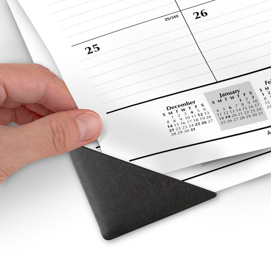 AT-A-GLANCE 2026 Desk Calendar, Monthly, Desk Pad, 21-3/4" x 17", Large, Ruled Blocks (SK240026), White