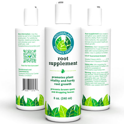 Root Rot Repair for Houseplants – Root Supplement & Recovery Drops for Overwatering or Shock | Heals Roots, Prevents Yellowing, Brown Spots & Dropping Leaves (8 oz)