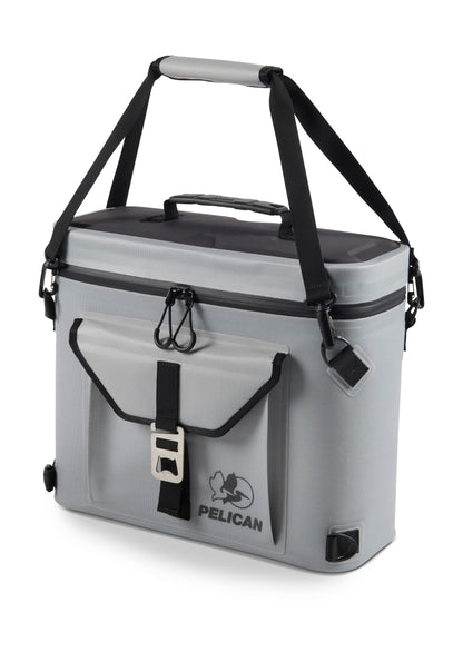 Pelican Cooler - Dayventure Carry Insulated Soft Cooler - Cooler Bag - Can Cooler (Light Gray)