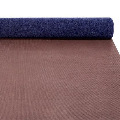 Grefinity Marine Carpet,5 FT x 15 FT Deep Blue Indoor Outdoor Carpet 0.2" Thick Boat Carpet with Water-Proof TPE Backing, Non-Slide Outdoor Marine Carpet Roll for Home, Patio, Porch, Deck