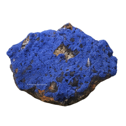 Amazing Gemstone Azurite Crystals and Healing Stones Mineral Specimen - Premium Semi Precious Gem Stones - Healing Crystals Geodes Clusters for Meditation, Chakra Balance, and Energy (S)