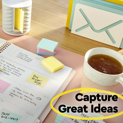 Post-it Notes, 3 in x 5 in, 5 Lined Sticky Notes Pads, 100 Sheets per Pad, Canary Yellow, The Original Post-it Note, School Supplies and Oﬃce Products