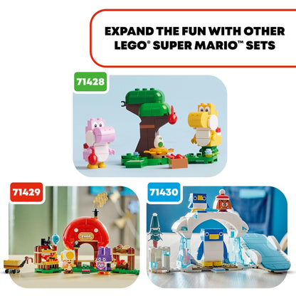 LEGO Super Mario Bowser's Muscle Car Expansion Set Building Toy - Collectible Bowser Toy for Boys & Girls, Ages 8+ Years - Gifts for Christmas - 71431