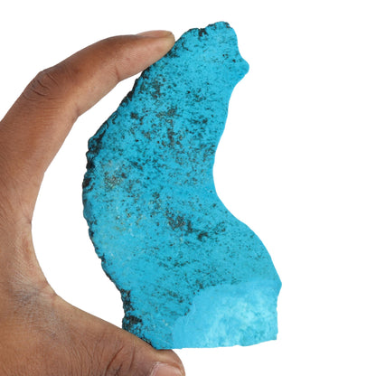 AAA++ Quality Blue Turquoise Slab 44.00 Ct Healing Reiki Chakra Gemstone Rock Crystal for Tumbling,Cabbing