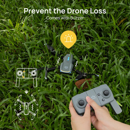 Ameta Drones with Camera for Adults 4k UHD, S20 Lite Brushless Motor FPV Foldable RC Drones for Adults Kids Beginners with 36 Mins Long Flight, Altitude Hold, Headless Mode, Circle Fly, 360° Flips, Cool Toys Gifts for Men Boys(Under 249G)