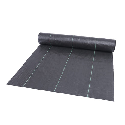 EXTRAEASY Weed Barrier Fabric 3.2oz Heavy Duty - 4ft x 300ft Landscape Fabric | Easy Install & Rugged Plastic Ground Cover Weed Barrier with UV Protection for Gardens, Landscaping Fabric