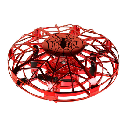 World Tech Toys Marvel Spider-Man Flying Toy – Motion Sensing UFO Spiderman Toy with USB Charging – Marvel Licensed – Indoor/Outdoor Drone for Kids Ages 6+