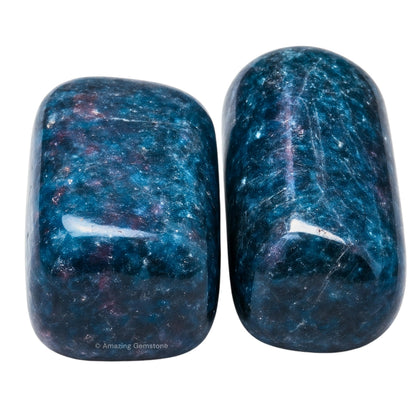 Amazing Gemstone Ruby Kyanite Crystals and Healing Stones Tumbled - 1 oz Ruby Kyanite Stone, Natural Healing Stones for Energy Balance, Stress Relief - Premium Polished Gems Rocks for Meditation