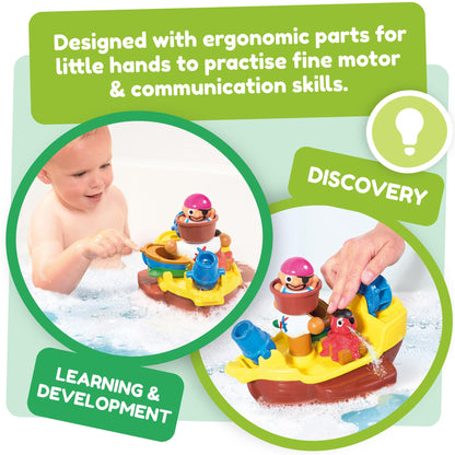 Toomies Pirate Ship Bath Toy