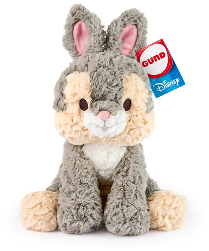 GUND Disney Official Thumper Plush, Disney Cozys Collection, Bambi Toys, Bunny Rabbit Stuffed Animal for Ages 1 and Up, Gray, 10”