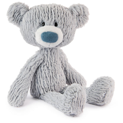 GUND Toothpick Wavy Bear, Teddy Bear Stuffed Animal for Ages 0 and Up, Gray, 15”