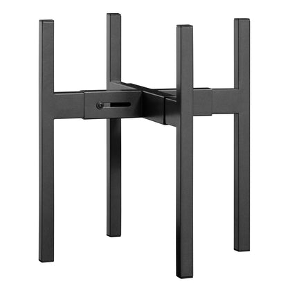 FaithLand Plant Stand, Adjustable Size Fits 8 9 10 11 12 Inches Plant Pot, Metal Planter Stand, Mid Century Expandable Plant Holder Indoor Outdoor, Adjustable Width: 8”-12” - Easy Assembly