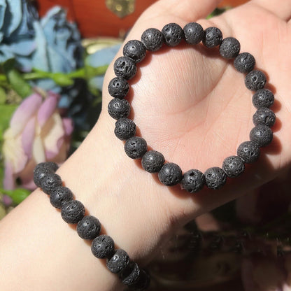 Cryhand Lava Rocks Tigers eye Bracelets For Men Tiger Eye Lava Rocks Bracelets For Women Special Day Gifts Birthday Gifts for Female, Best Friend Friendship Gifts for Woman, Jewelry for Girl