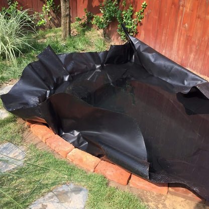 Goldshire 20 Mil LDPE Pond Liner for Fish Ponds, Water Features, Fountains, Waterfall and Water Garden (7 x 10FT)