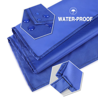 2 Pack Waterproof Rubber Vinyl Apron 40 Inch Chef Aprons for Men Heavy Duty Chemical Work Apron Extra Long Grilling Aprons with Adjustable Bib Apron for Dishwashing Lab Butcher Cooking Kitchen Blue