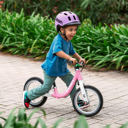 woom GO 1 Balance Bike for Toddlers 18 Months to 3.5 Years Old, 12-Inch Lightweight Bicycle with Handbrake & Steering Limiter for Boys & Girls - Yellow