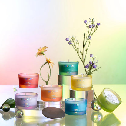 7-Day Rainbow Candle Set – The Perfect Mother's Day Candle Gift | Self-Care and Stress Relief Aromatherapy Candles - Family Relaxation Candle Set | Customers' Favorite Find!