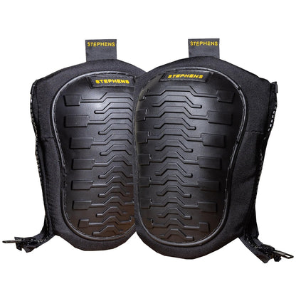 Stephens Strapless Knee Pads for Construction - Heavy Duty Soft Cap Design for Work | Safety Work Gear | Flooring | Roofing | Gardening | Personal Protective Equipment - Cushion Support for Kneeling - Non-Slip Strapless Knee Pad - Eliminate Knee Pain