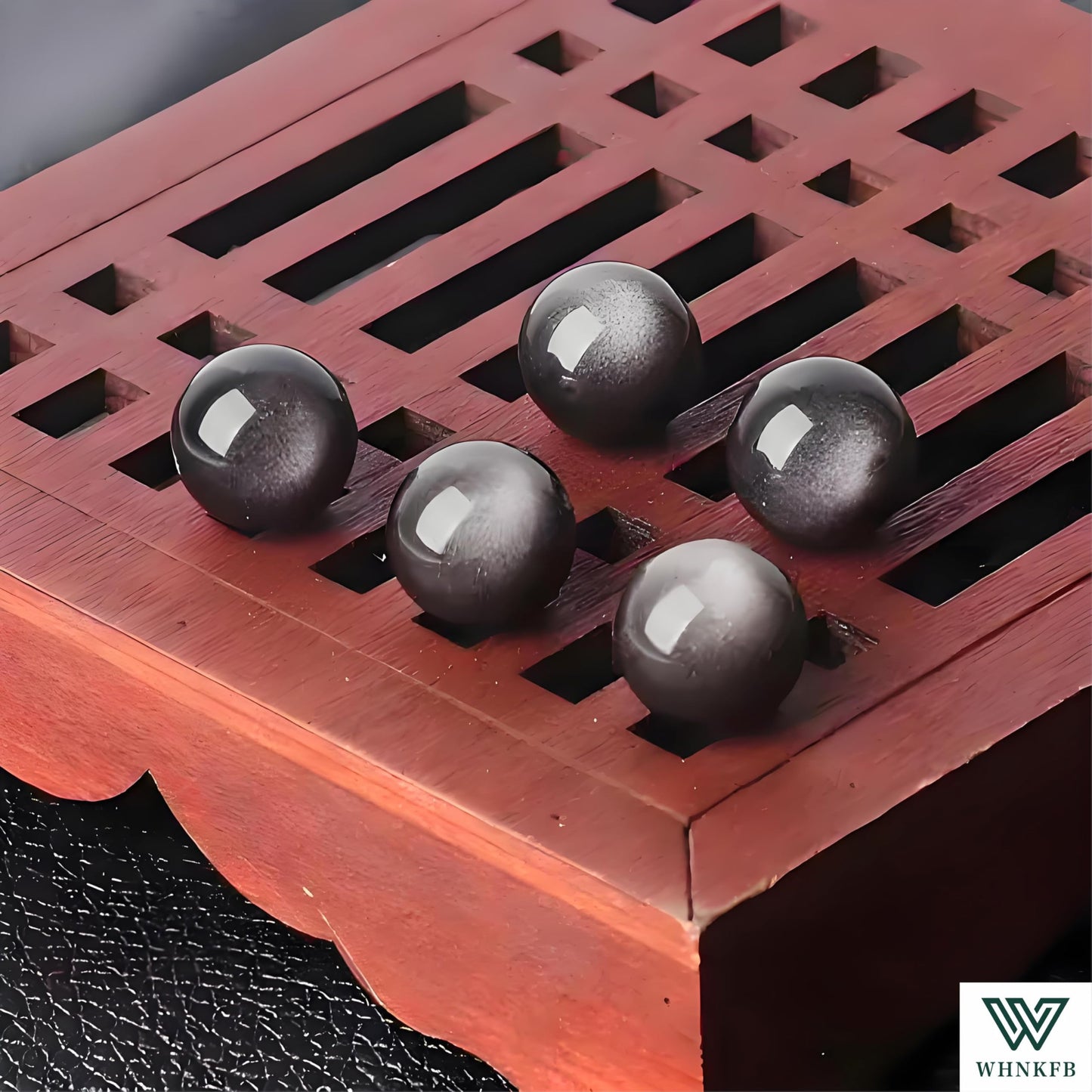 WHNKFB 6mm 100PCS Natural Silver Sheen Obsidian Round Beads, Metallic Luster Loose Gemstone Beads for Jewelry Making Craft - 4mm 6mm 8mm 10mm Options with Free Elastic Cord