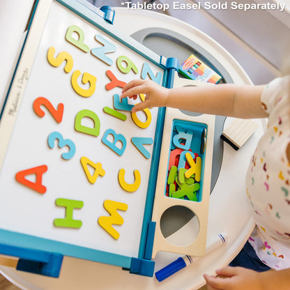 Melissa & Doug Deluxe Magnetic Letters and Numbers Set – 89 Wooden Alphabet Magnets & Numbers, Educational Learning Toys for Preschool Kids Ages 3+