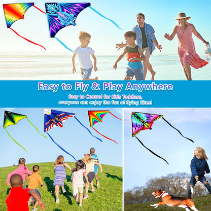 8 Pack Mini Kites for Boys Girls 3-5 6 7 8 Gifts & Party Favors, Finger Launcher Kites Bulk Easy to Fly Ejection Kite for Kids Teens Ages 4-18 Beach Graden Backyard Yard Outdoor Flying Toys